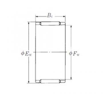 NSK FBN-121513 Rolamentos de agulha