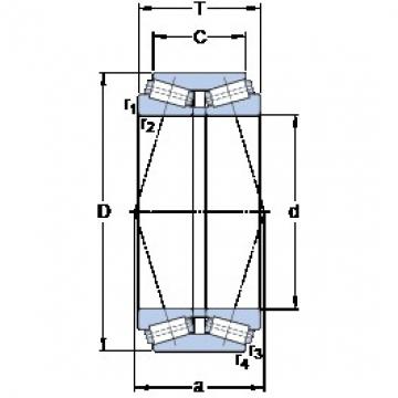 SKF BT2B 328371/HA6 Rolamentos de rolos gravados