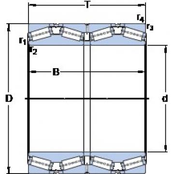 SKF BT4B 334031/HA4 Rolamentos de rolos gravados