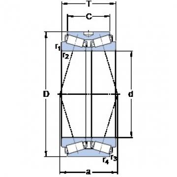 SKF BT2B 332761 Rolamentos de rolos gravados