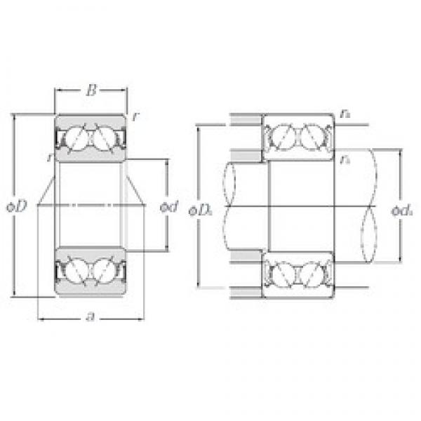 15 mm x 35 mm x 15,9 mm  NTN 5202SCLLM Rolamentos de esferas de contacto angular #3 image