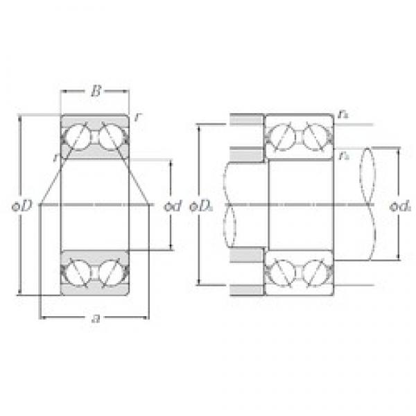 15 mm x 35 mm x 15,9 mm  NTN 5202S Rolamentos de esferas de contacto angular #3 image