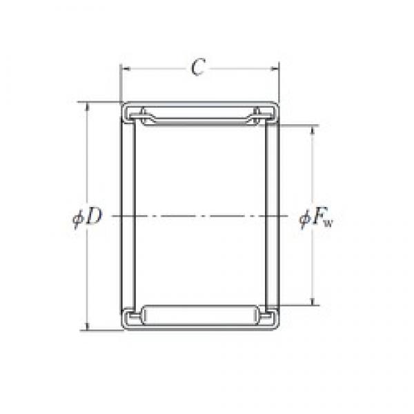 NSK FJ-5020L Rolamentos de agulha #5 image