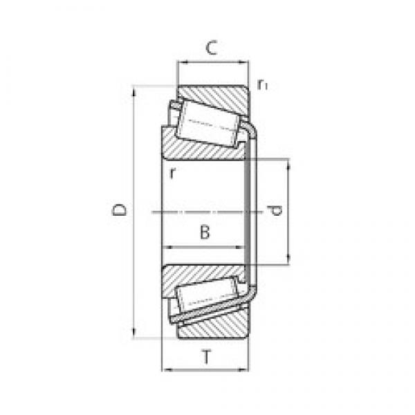 38 mm x 63 mm x 19 mm  SKF BT1B 332821BA/Q Rolamentos de rolos gravados #5 image