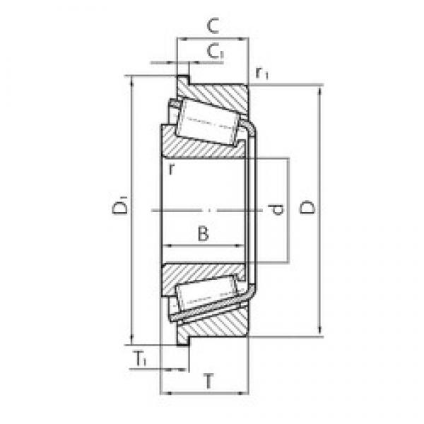 27 mm x 62 mm x 22,5 mm  SKF BT1-0056/Q Rolamentos de rolos gravados #5 image