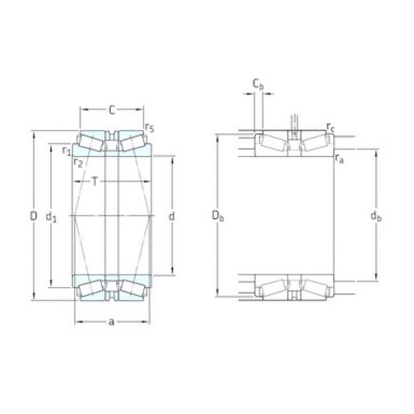 SKF 30226T97.5J2/DB Rolamentos de rolos gravados #5 image