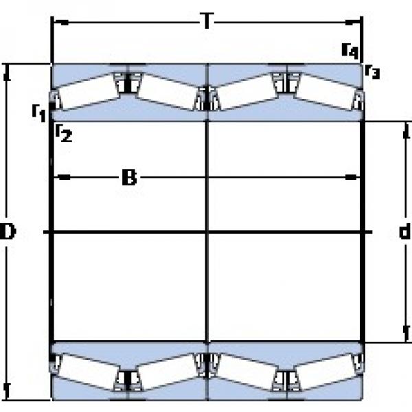 409.575 mm x 546.151 mm x 334.962 mm  SKF BT4B 331333 E/C575 Rolamentos de rolos gravados #5 image