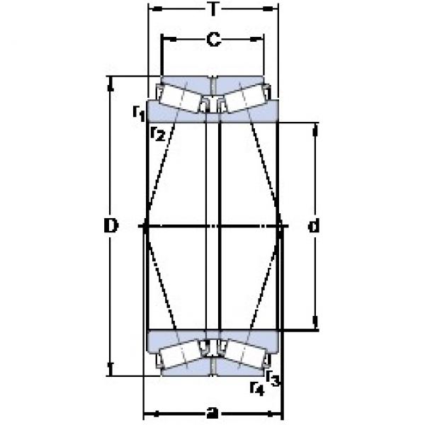 SKF BT2B 332603/HA1 Rolamentos de rolos gravados #5 image