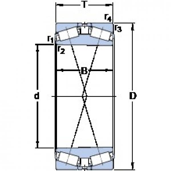 333.375 mm x 469.9 mm x 166.688 mm  SKF BT2B 328695 A/HA1 Rolamentos de rolos gravados #5 image