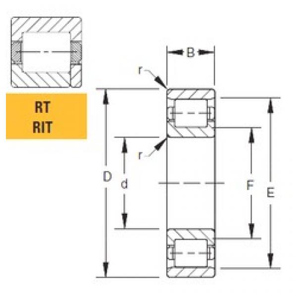 300 mm x 480 mm x 67 mm  Timken 300RT51 Rolamentos cilíndricos #5 image