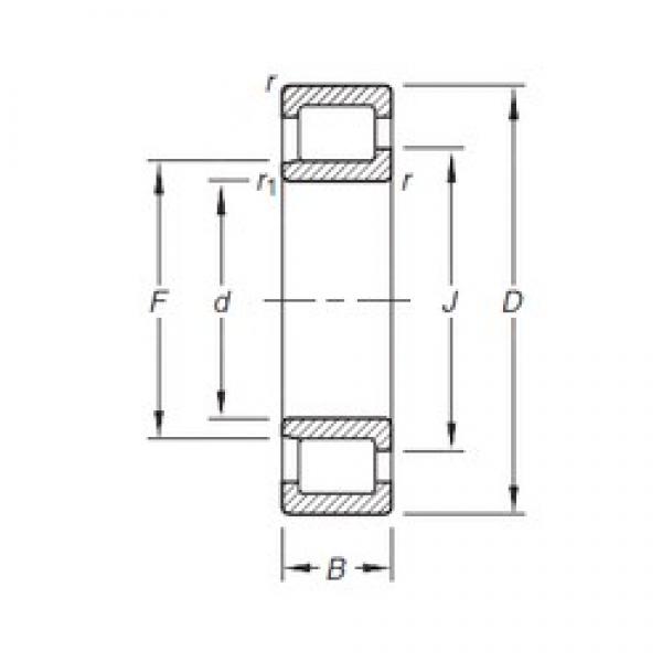 15 mm x 35 mm x 11 mm  Timken NJ202E.TVP Rolamentos cilíndricos #5 image