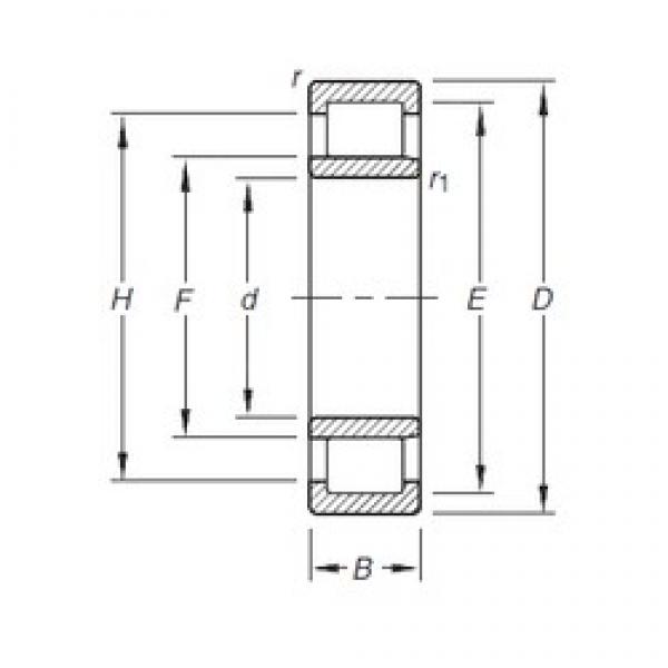 20 mm x 47 mm x 14 mm  Timken NU204E.TVP Rolamentos cilíndricos #5 image