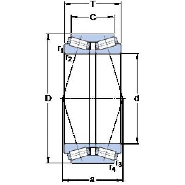 SKF BT2B 328371/HA6 Rolamentos de rolos gravados #5 image