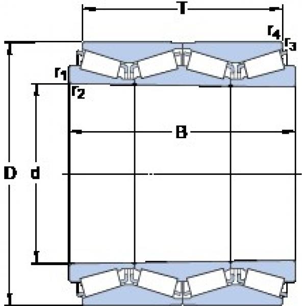 287.5 mm x 440 mm x 330.3 mm  SKF BT4B 332997 B/HA1 Rolamentos de rolos gravados #5 image