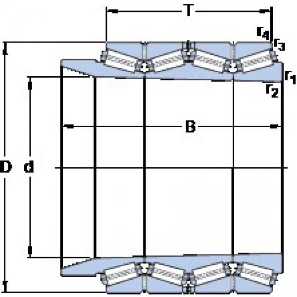 770 mm x 1040 mm x 800 mm  SKF BT4B 334099/HA4 Rolamentos de rolos gravados #5 image