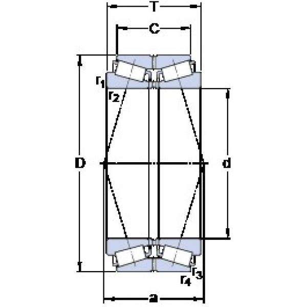 SKF 331554 A Rolamentos de rolos gravados #5 image